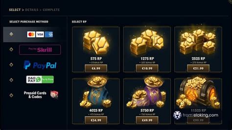 Changes to RP Prices in League of Legends and Teamfight .